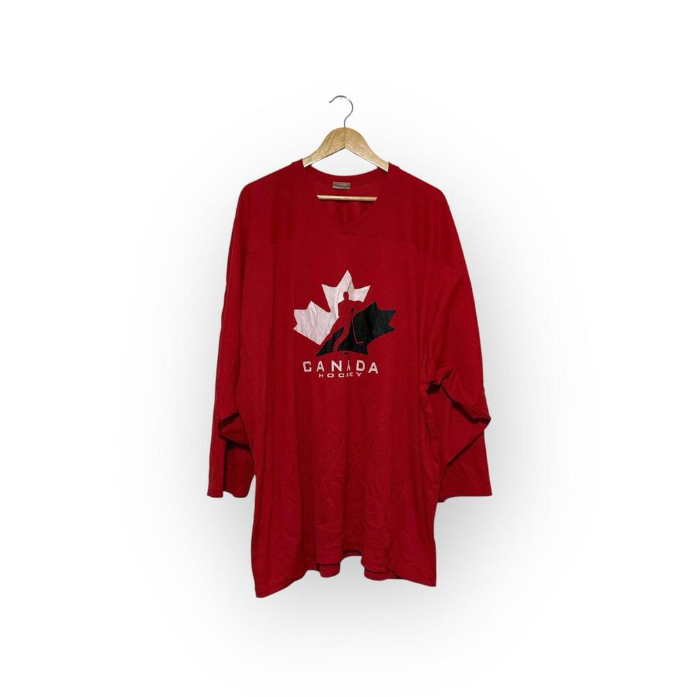 Vintage 90s CCM Canada Hockey Jersey Size XL Men’s